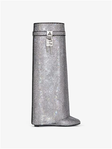 givenchy boots glitter|givenchy boots women.